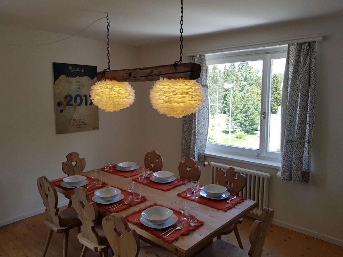 Apartament Chesa Madrisa Sankt Moritz Zewnętrze zdjęcie