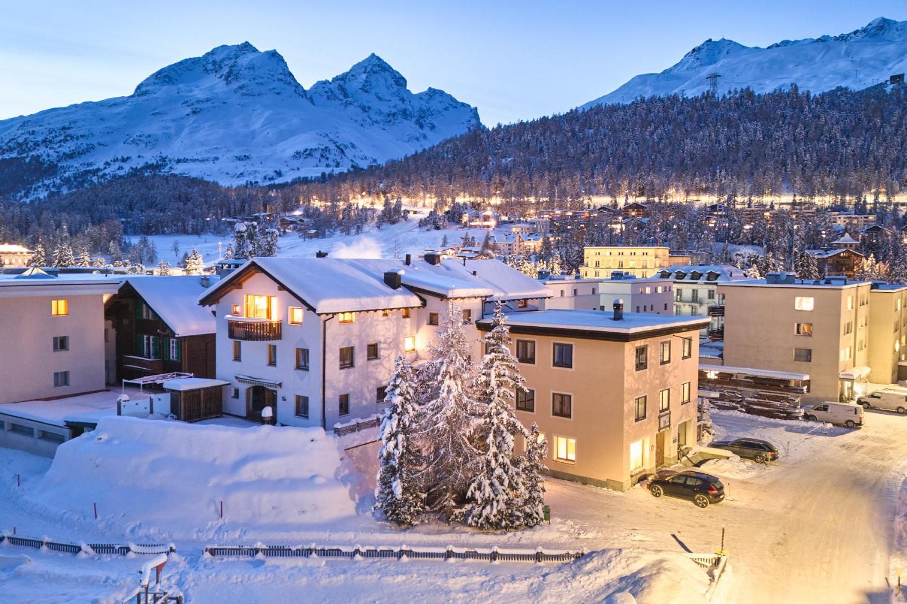 Apartament Chesa Madrisa Sankt Moritz Zewnętrze zdjęcie