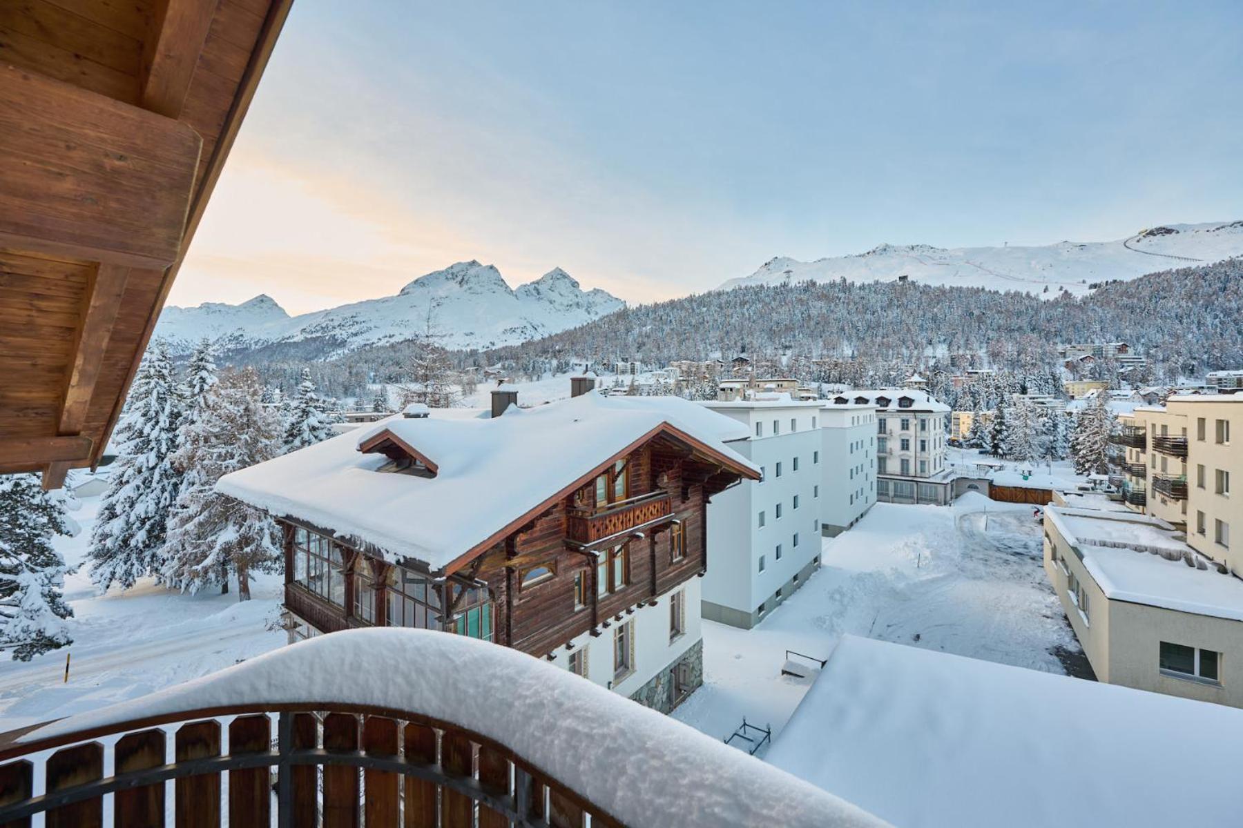 Apartament Chesa Madrisa Sankt Moritz Zewnętrze zdjęcie