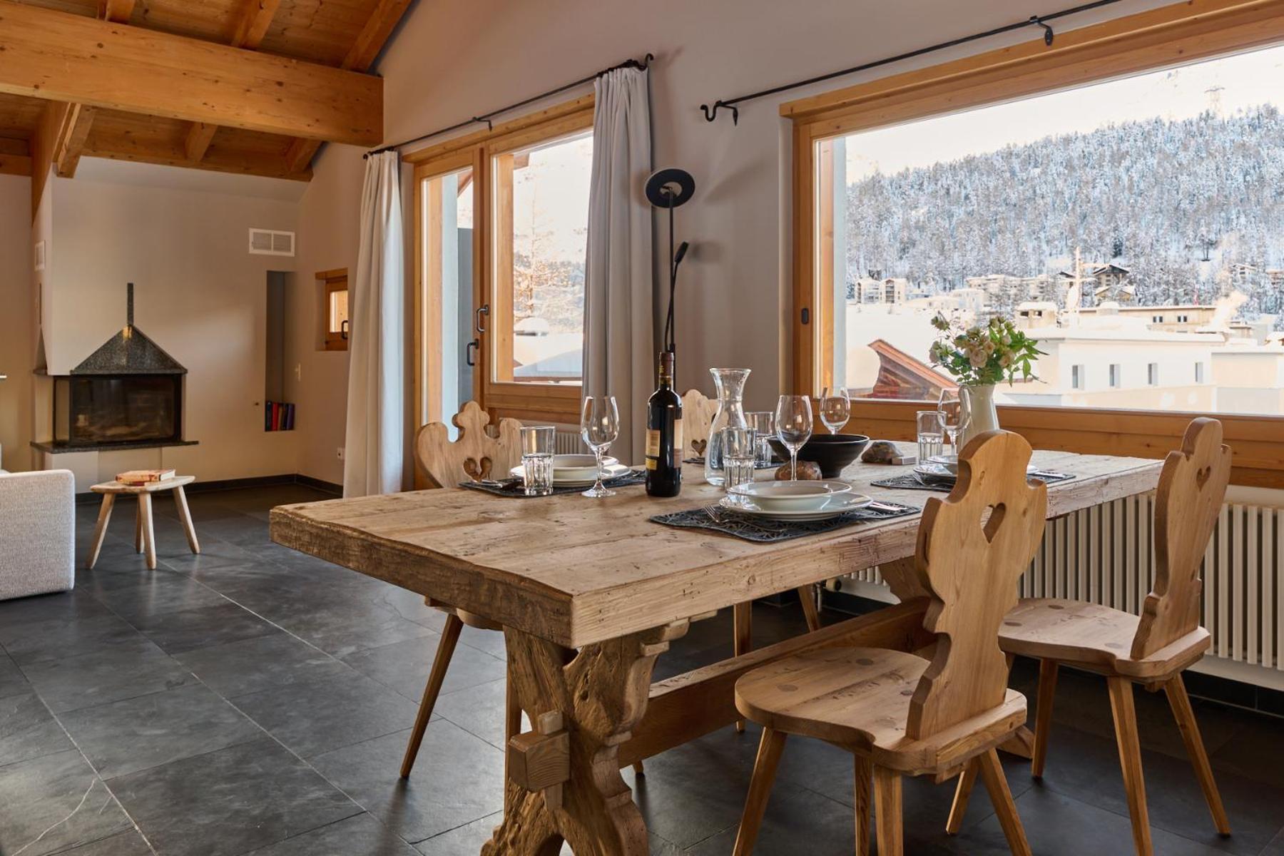 Apartament Chesa Madrisa Sankt Moritz Zewnętrze zdjęcie