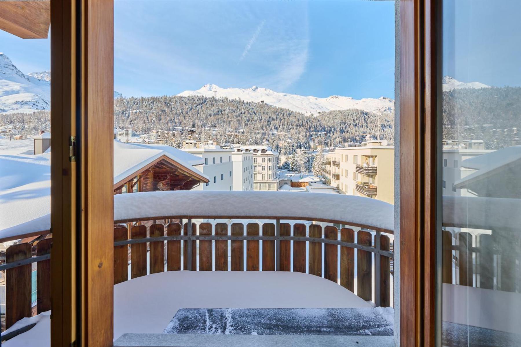 Apartament Chesa Madrisa Sankt Moritz Zewnętrze zdjęcie