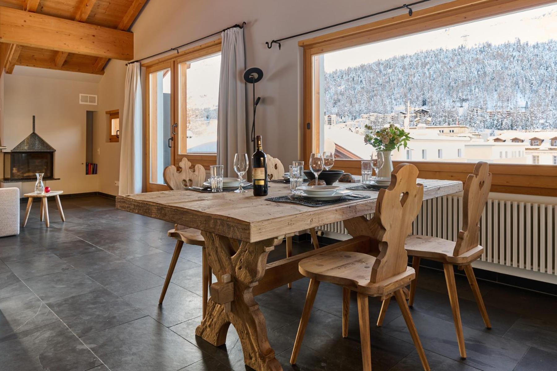 Apartament Chesa Madrisa Sankt Moritz Zewnętrze zdjęcie