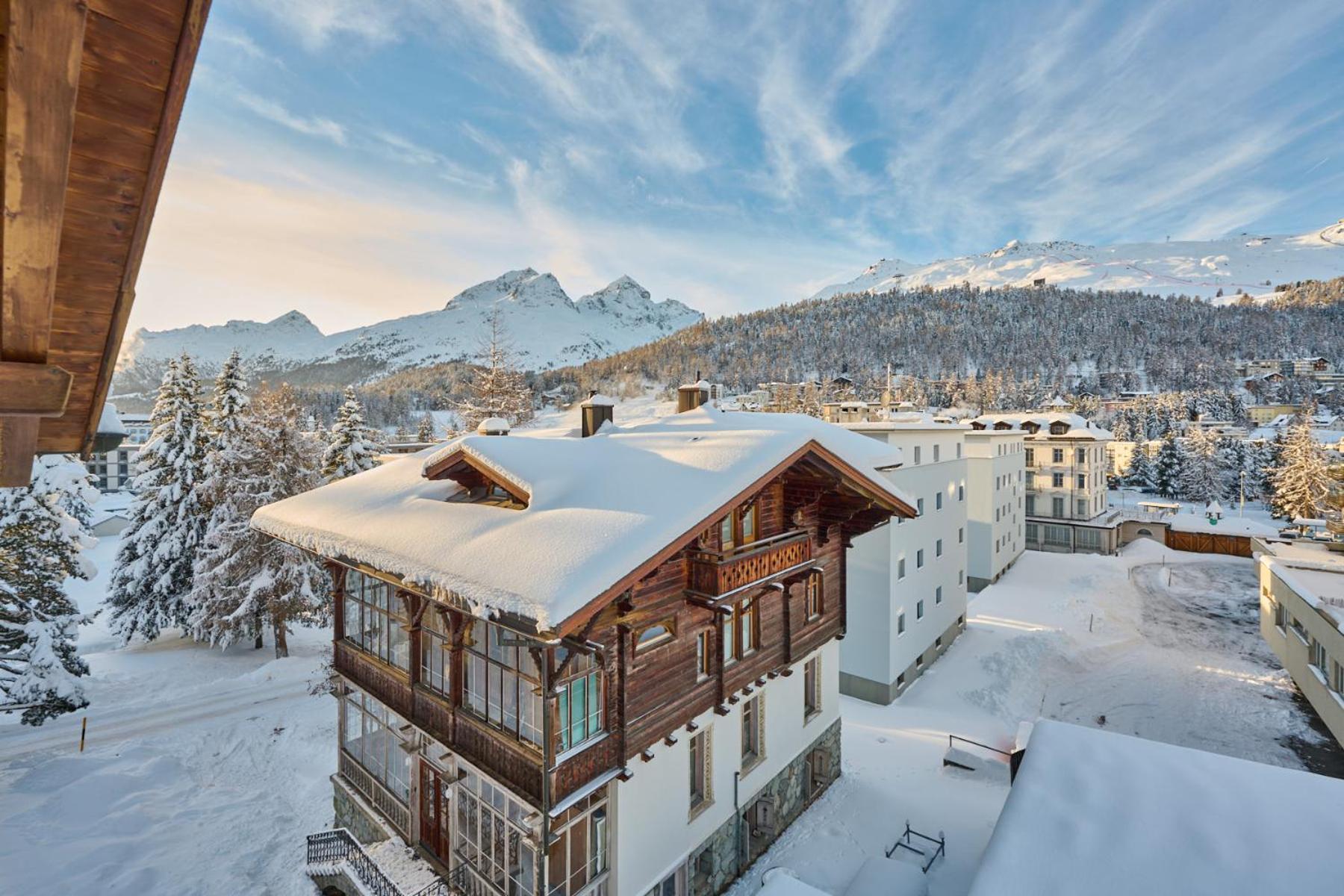 Apartament Chesa Madrisa Sankt Moritz Zewnętrze zdjęcie