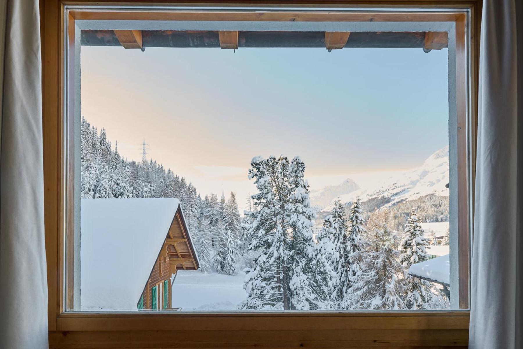 Apartament Chesa Madrisa Sankt Moritz Zewnętrze zdjęcie