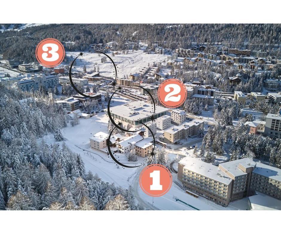 Apartament Chesa Madrisa Sankt Moritz Zewnętrze zdjęcie